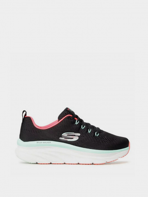 Кроссовки повседневные Skechers D'Lux Walker - Fresh Finesse модель 149368 BKMN Фото