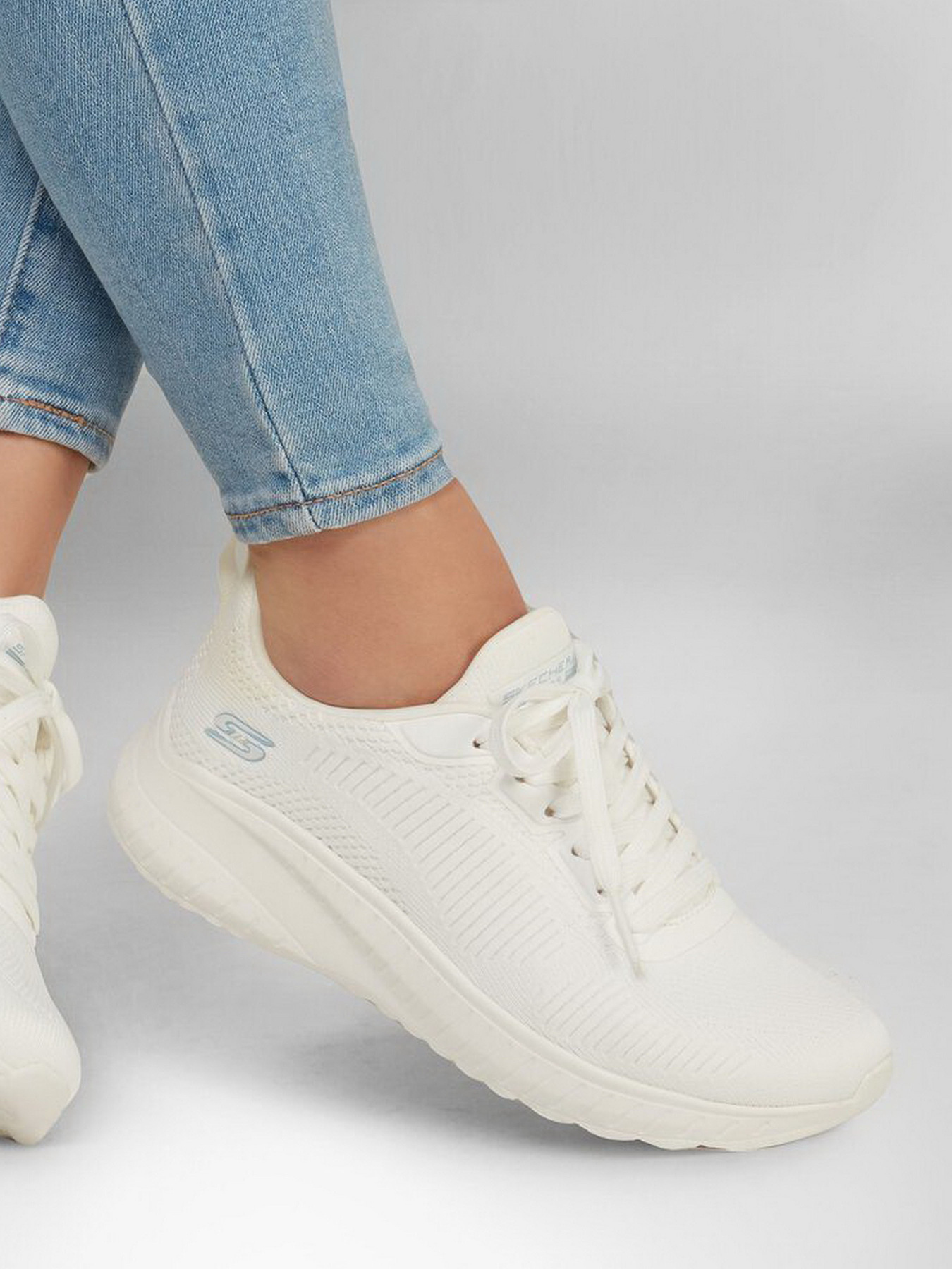 Кросівки повсякденні Skechers BOBS Sport Squad Chaos - Face Off модель 117209 OFWT Фото