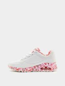 Кроссовки повседневные Skechers x JGoldcrown Uno – Loving Love модель 155506 WRPK Кроссовки повседневные Skechers x JGoldcrown Uno – Loving Love модель 155506 WRPK Фото