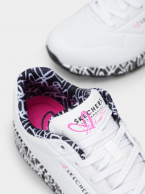 Кроссовки Skechers x JGoldcrown: Uno – Loving Love модель 155506 WBK Фото