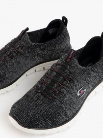 Кроссовки Skechers Luminate - She's Magnificent модель 104075 BKPK Фото