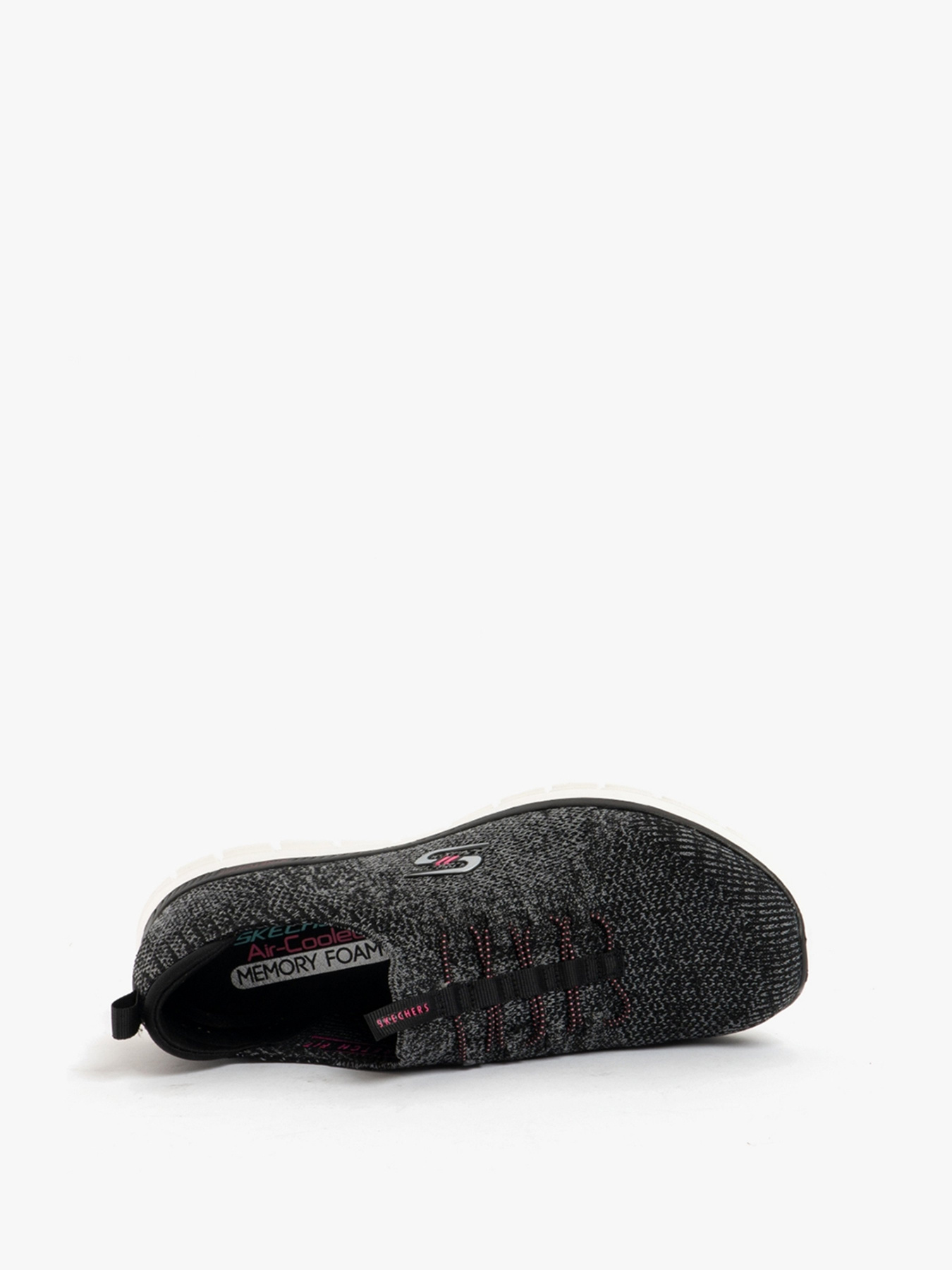 Кросівки повсякденні Skechers Luminate - She's Magnificent модель 104075 BKPK Фото