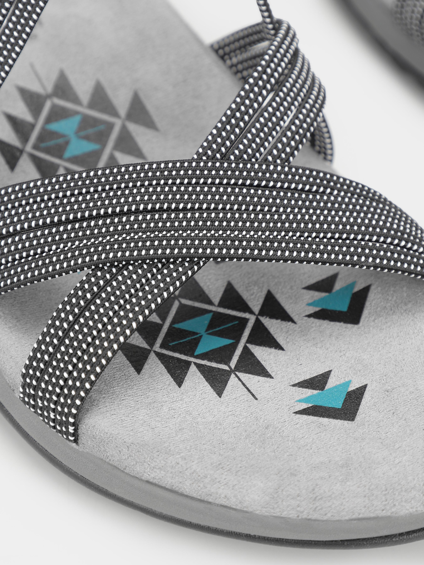 Сандалии Skechers Reggae Slim - Turn It Up модель 163117 BLK Фото