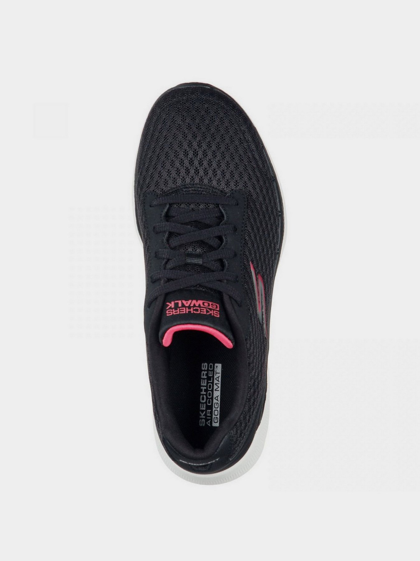 Кроссовки для спорта Skechers GO WALK 6 - Iconic Vision модель 124514 BKHP Фото