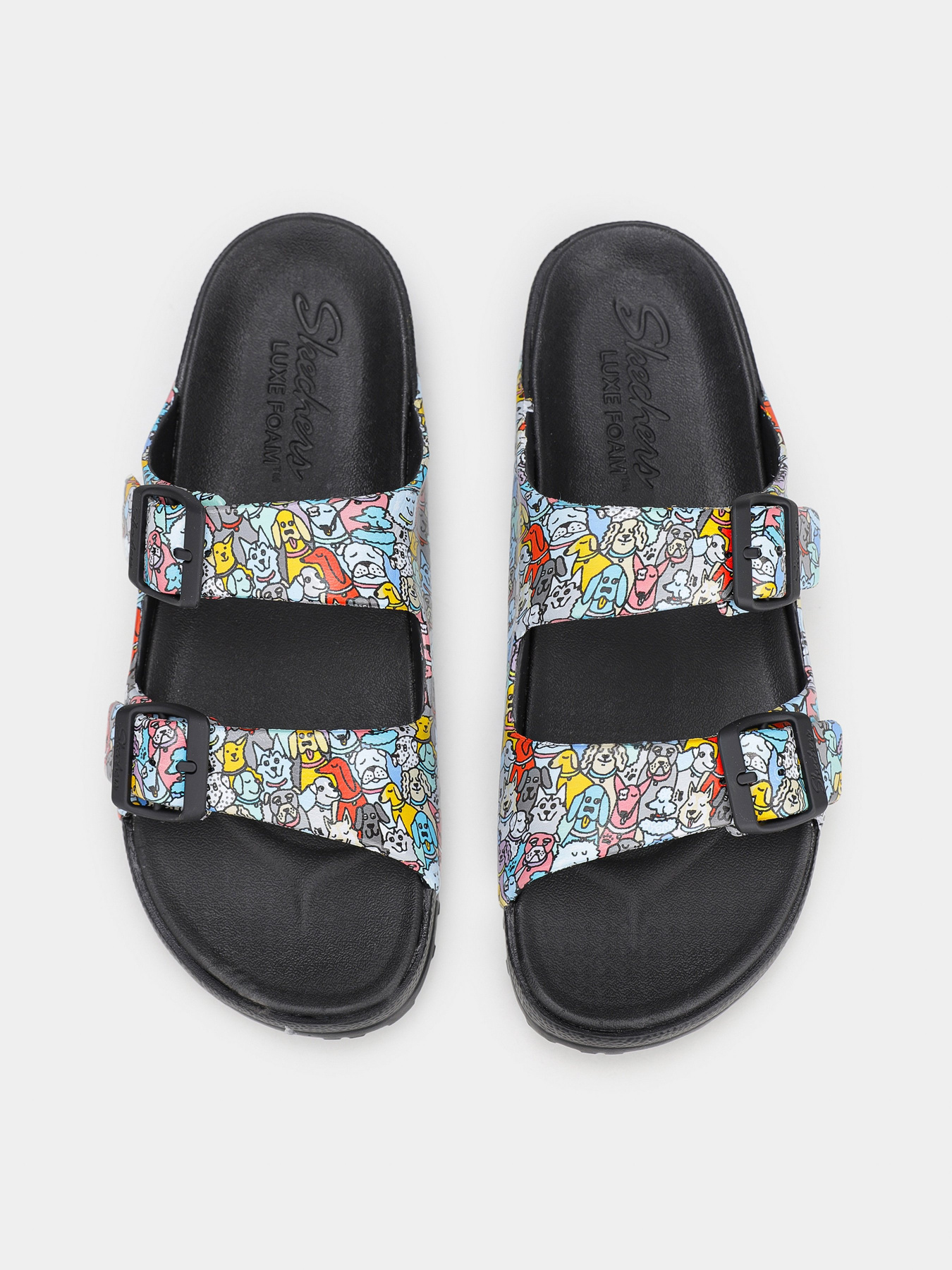 Шльопанці Skechers Foamies®: Cali Breeze 2.0 - Check'Her модель 111021 BKMT Фото