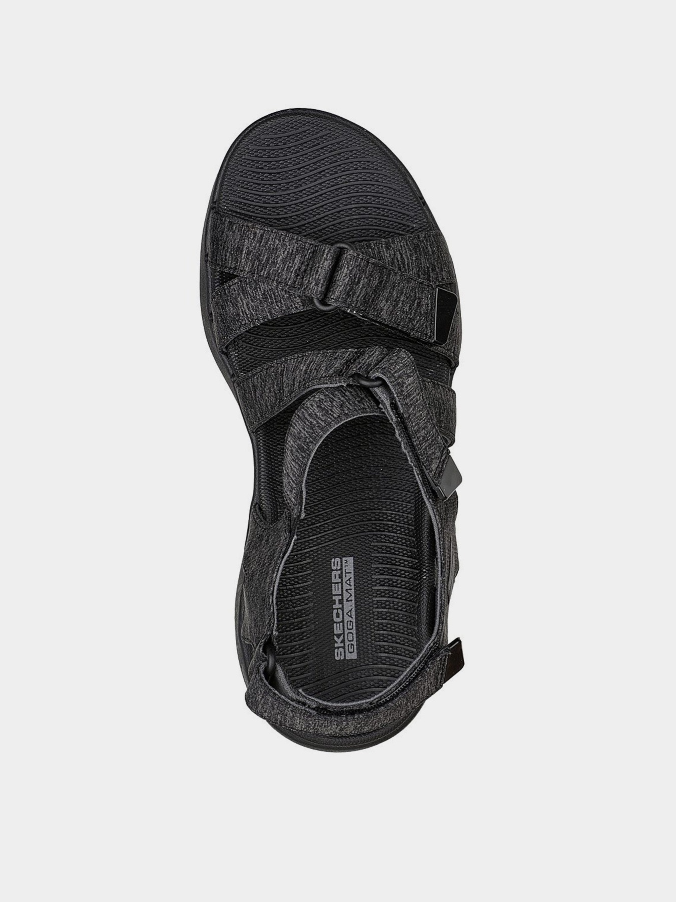 Сандалии Skechers GO WALK 6 Sandal – Limitless модель 140650 BKGY Фото