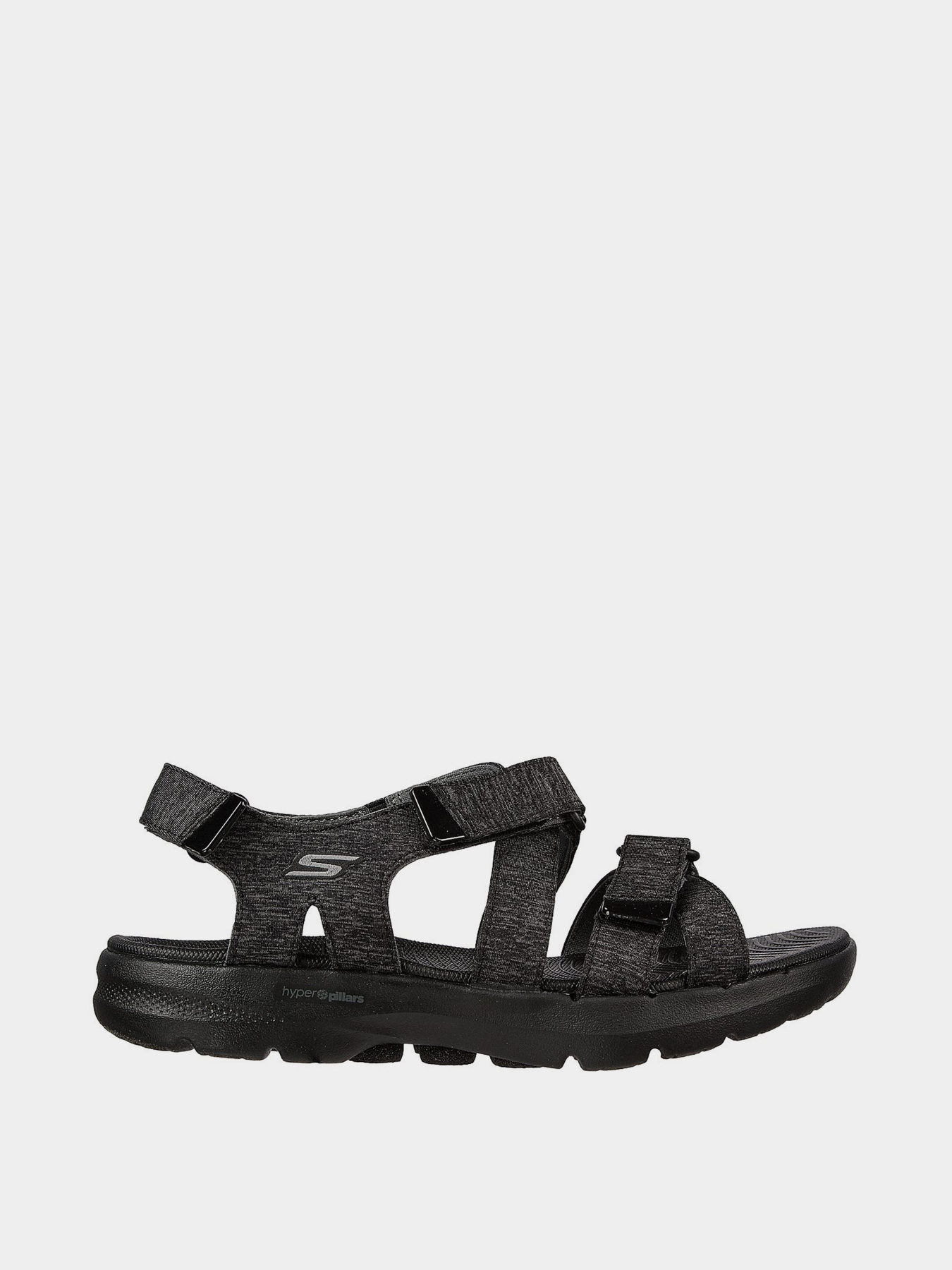 Сандалии Skechers GO WALK 6 Sandal – Limitless модель 140650 BKGY Фото