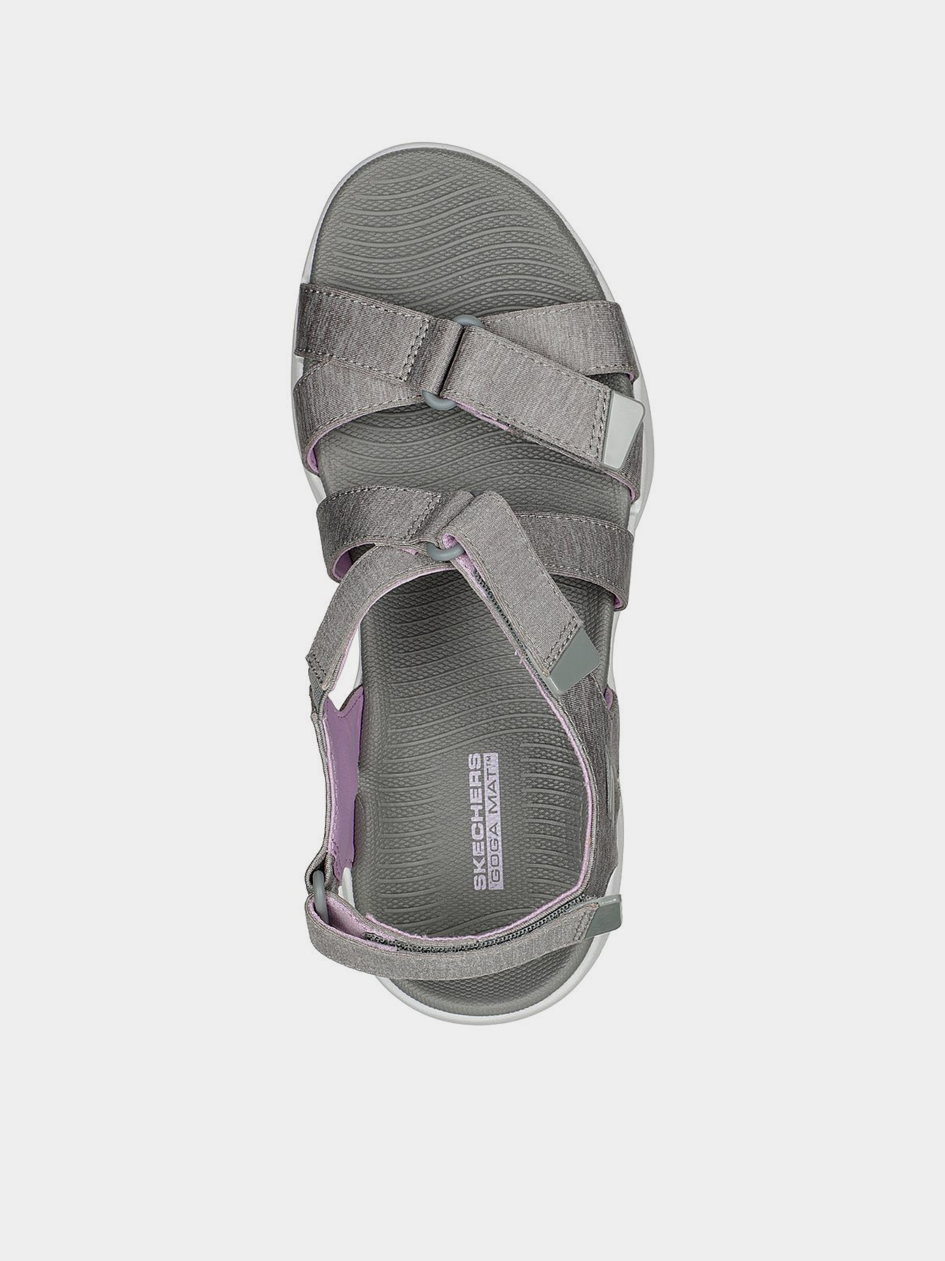 Сандалии Skechers GO WALK 6 Sandal – Limitless модель 140650 GRY Фото