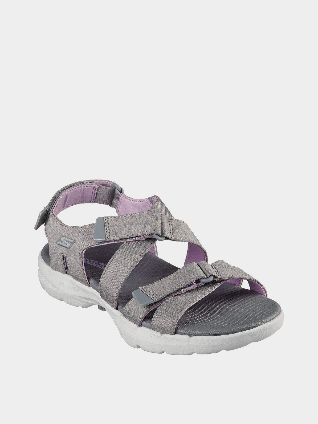 Сандалии Skechers GO WALK 6 Sandal – Limitless модель 140650 GRY Фото