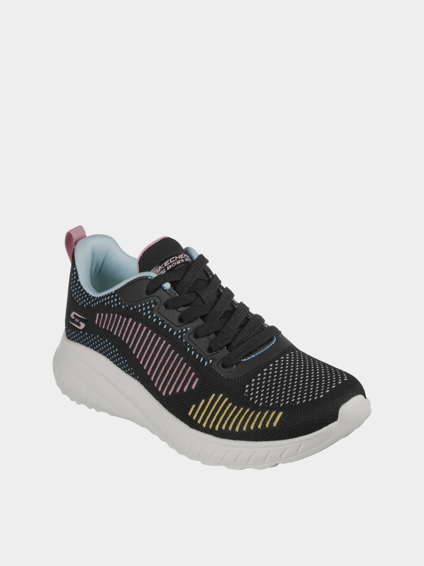 Кроссовки Skechers BOBS Squad Chaos - Color Crush модель 117208 BKMT Фото