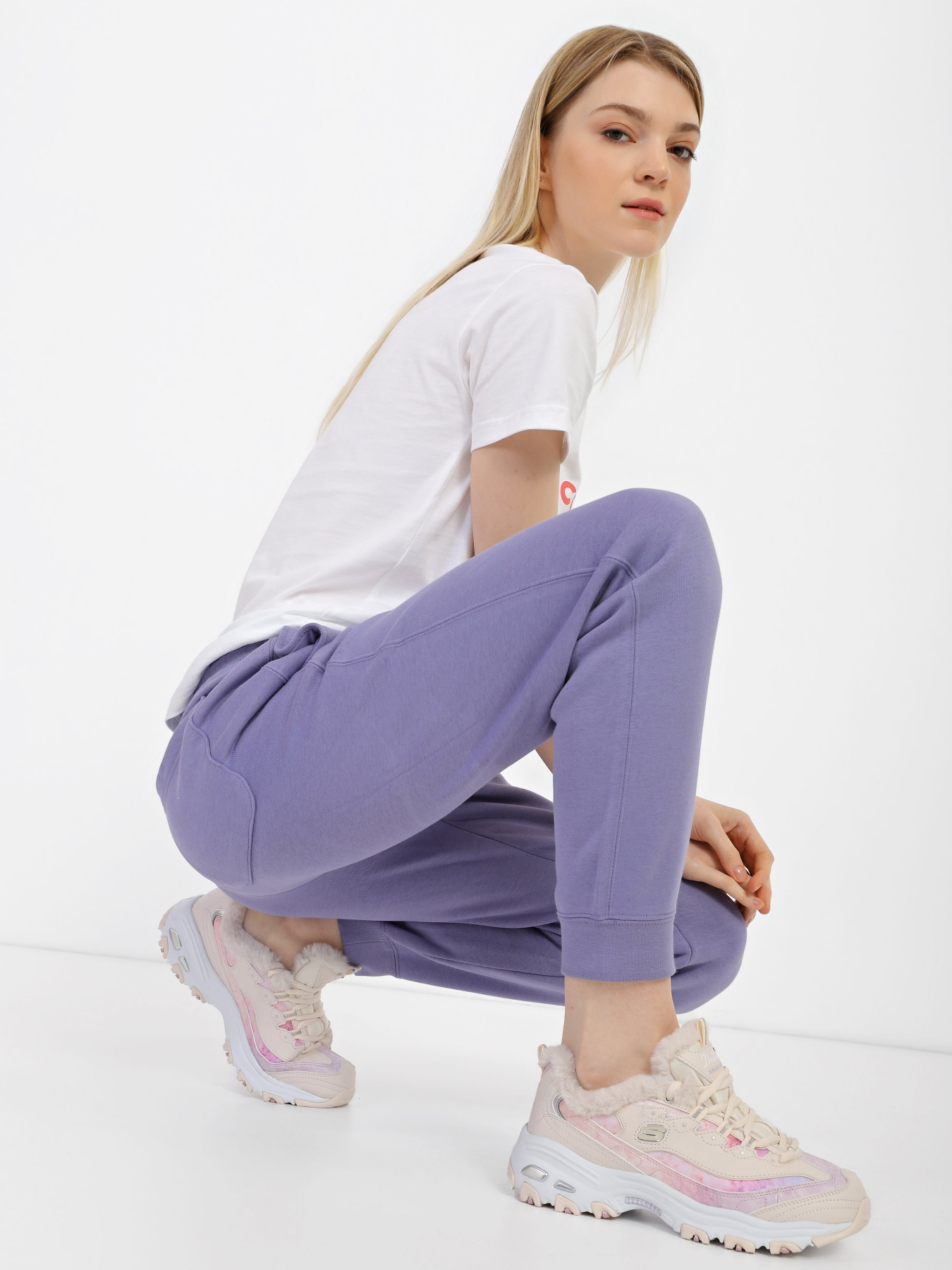 Кроссовки Skechers D'Lites 1.0 модель 896048 NTPR Фото