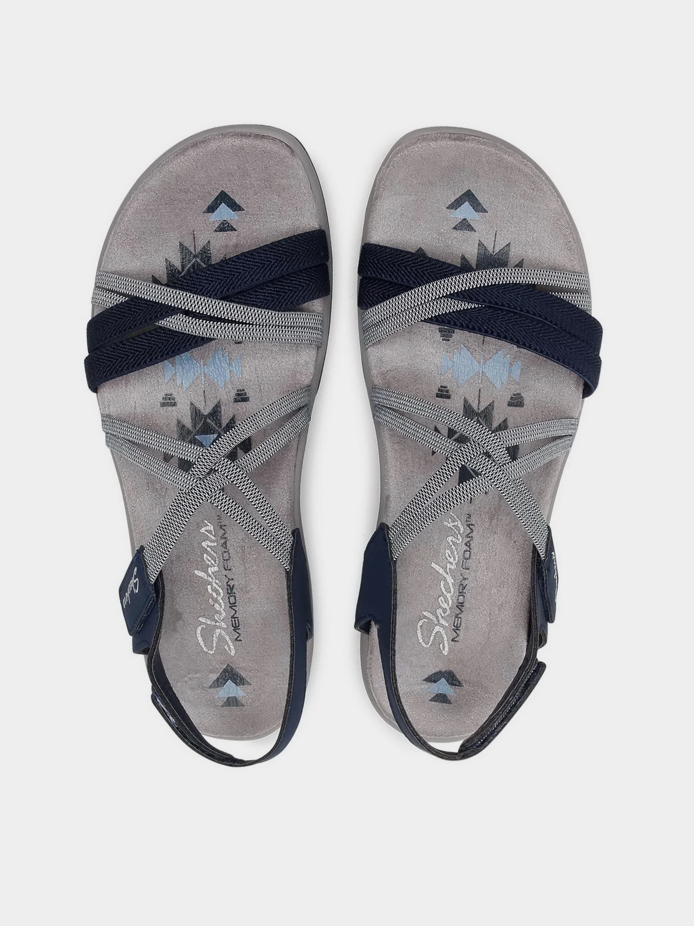 Сандалии Skechers Reggae Slim - Takes Two модель 163112 NVY Фото