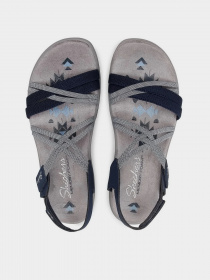 Сандалии Skechers Reggae Slim - Takes Two модель 163112 NVY Фото