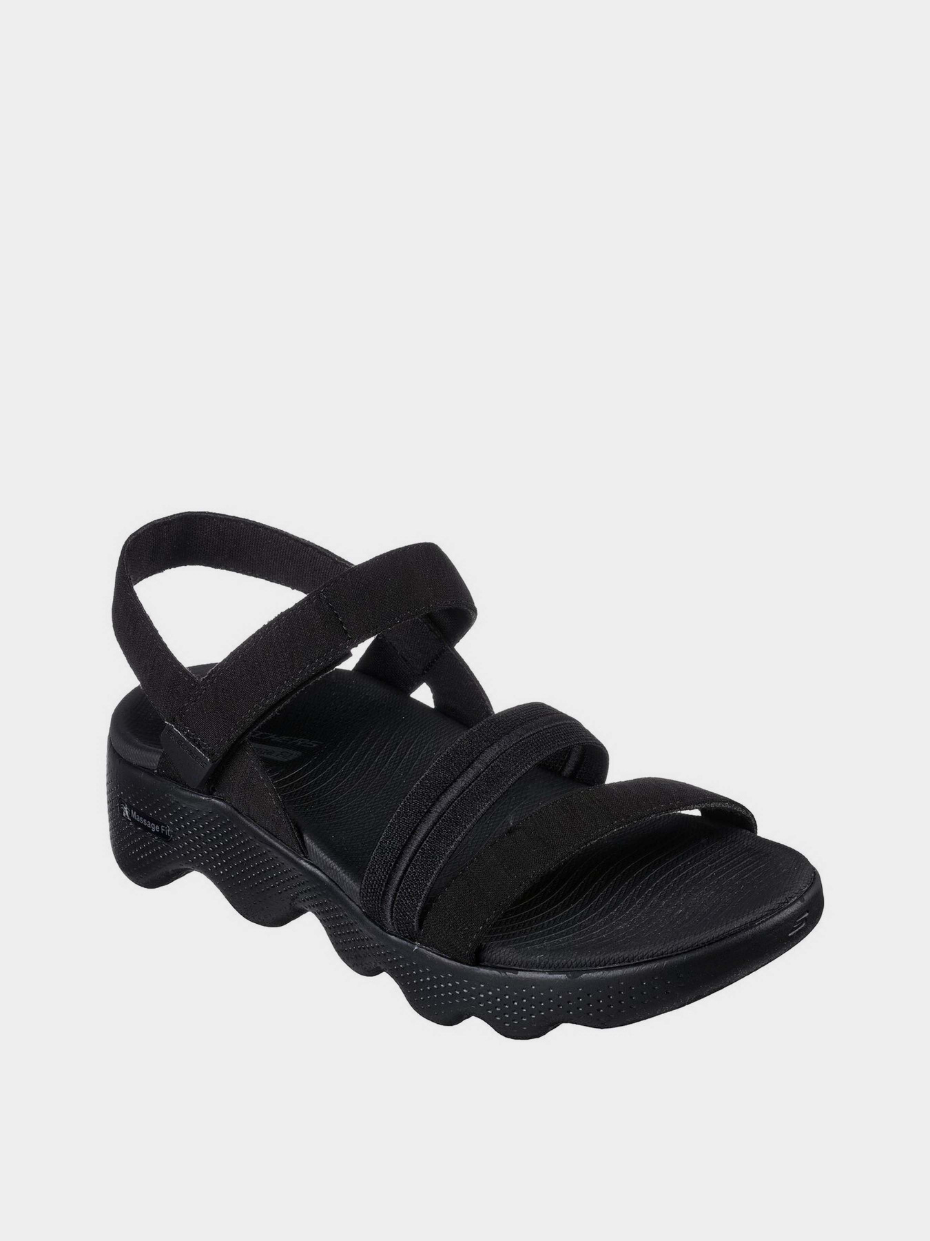 Сандалии Skechers GO WALK Massage Fit - Incite модель 140651 BBK Сандалии Skechers GO WALK Massage Fit - Incite модель 140651 BBK Фото