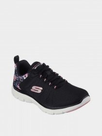Кроссовки Skechers Flex Appeal 4.0 - Let It Blossom модель 149586 BKMT Фото