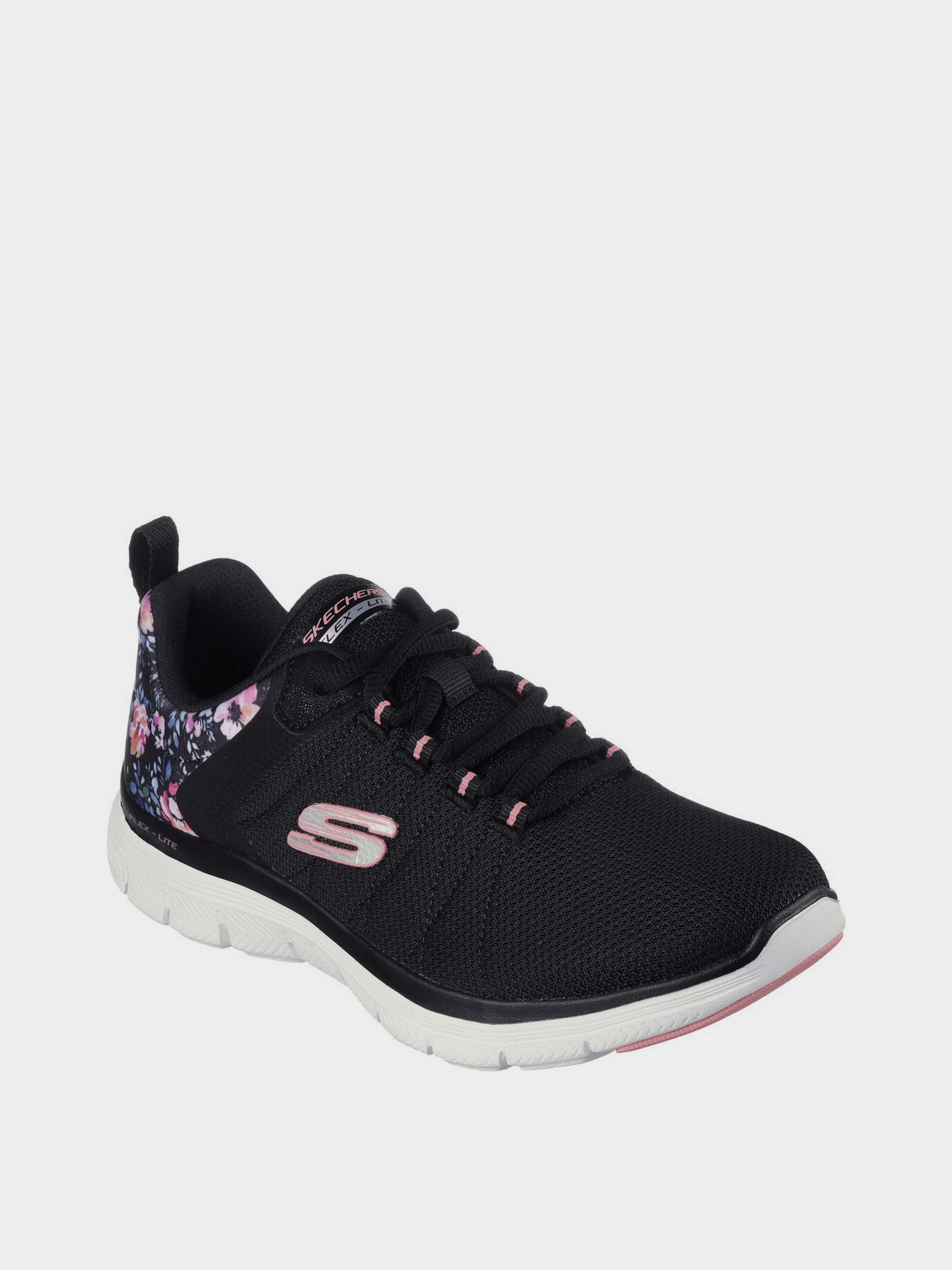 Кроссовки повседневные Skechers Flex Appeal 4.0 - Let It Blossom модель 149586 BKMT Фото