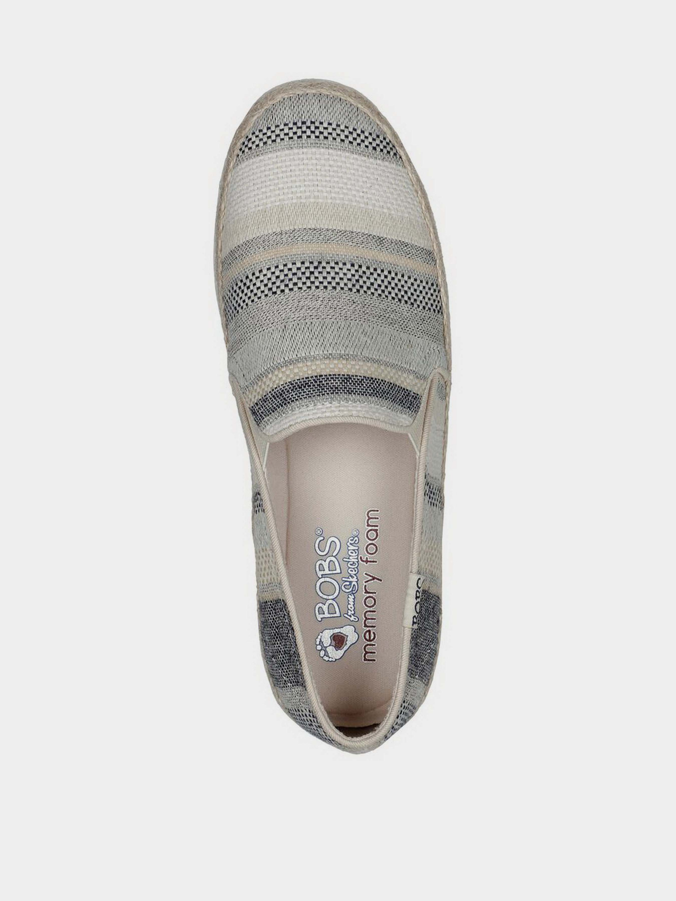 Слипоны Skechers BOBS Flexpadrille 3.0 - Serene Lines модель 113975 BLMT Фото