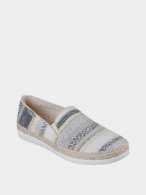 Сліпони Skechers BOBS Flexpadrille 3.0 - Serene Lines модель 113975 BLMT Фото