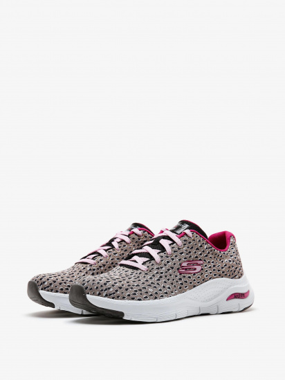 Кросівки Skechers DVF: Arch Fit - Sprinting Spots модель 149677 NTBK — фото 3 - INTERTOP