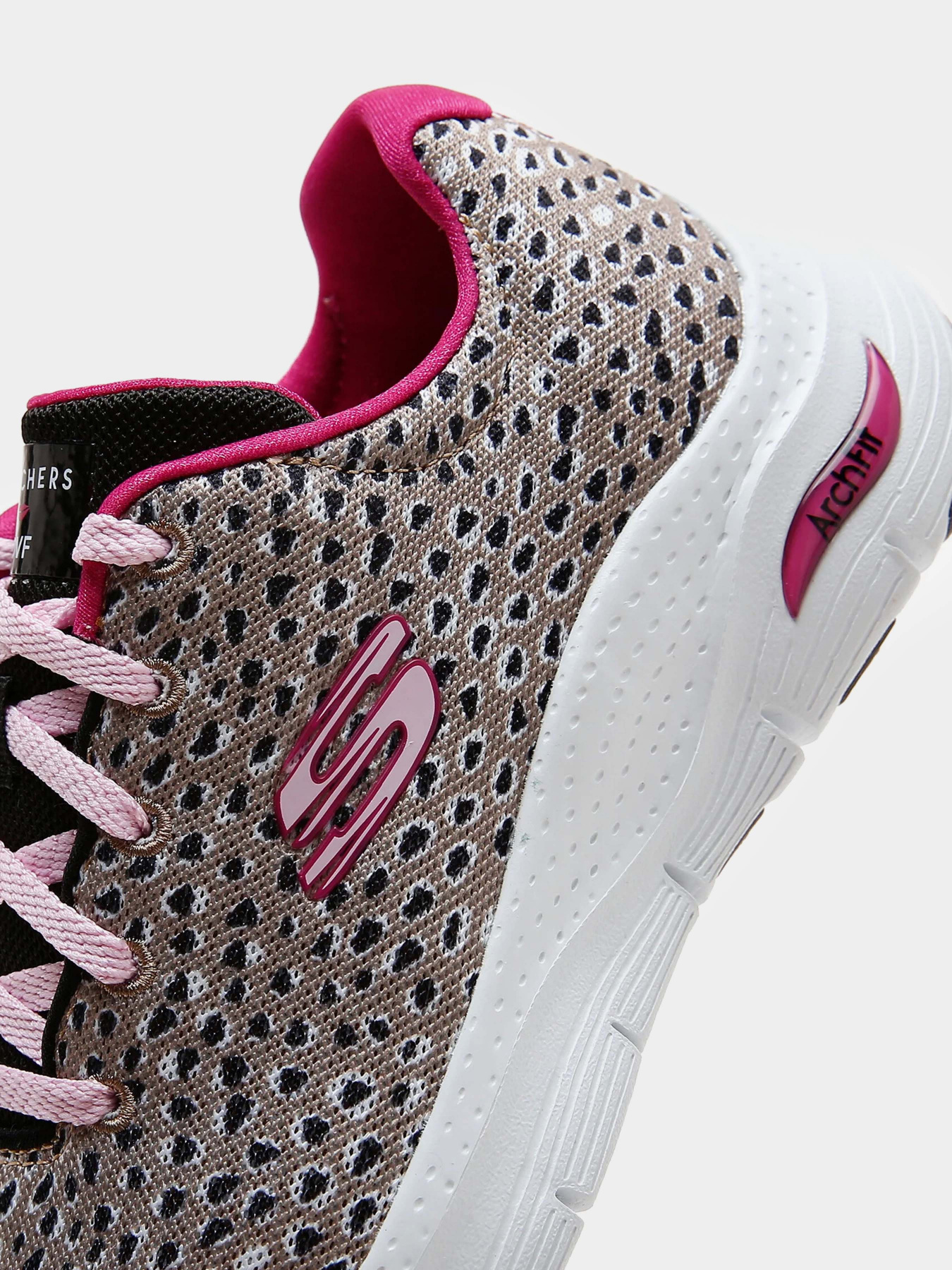Кроссовки повседневные Skechers DVF: Arch Fit - Sprinting Spots модель 149677 NTBK Фото