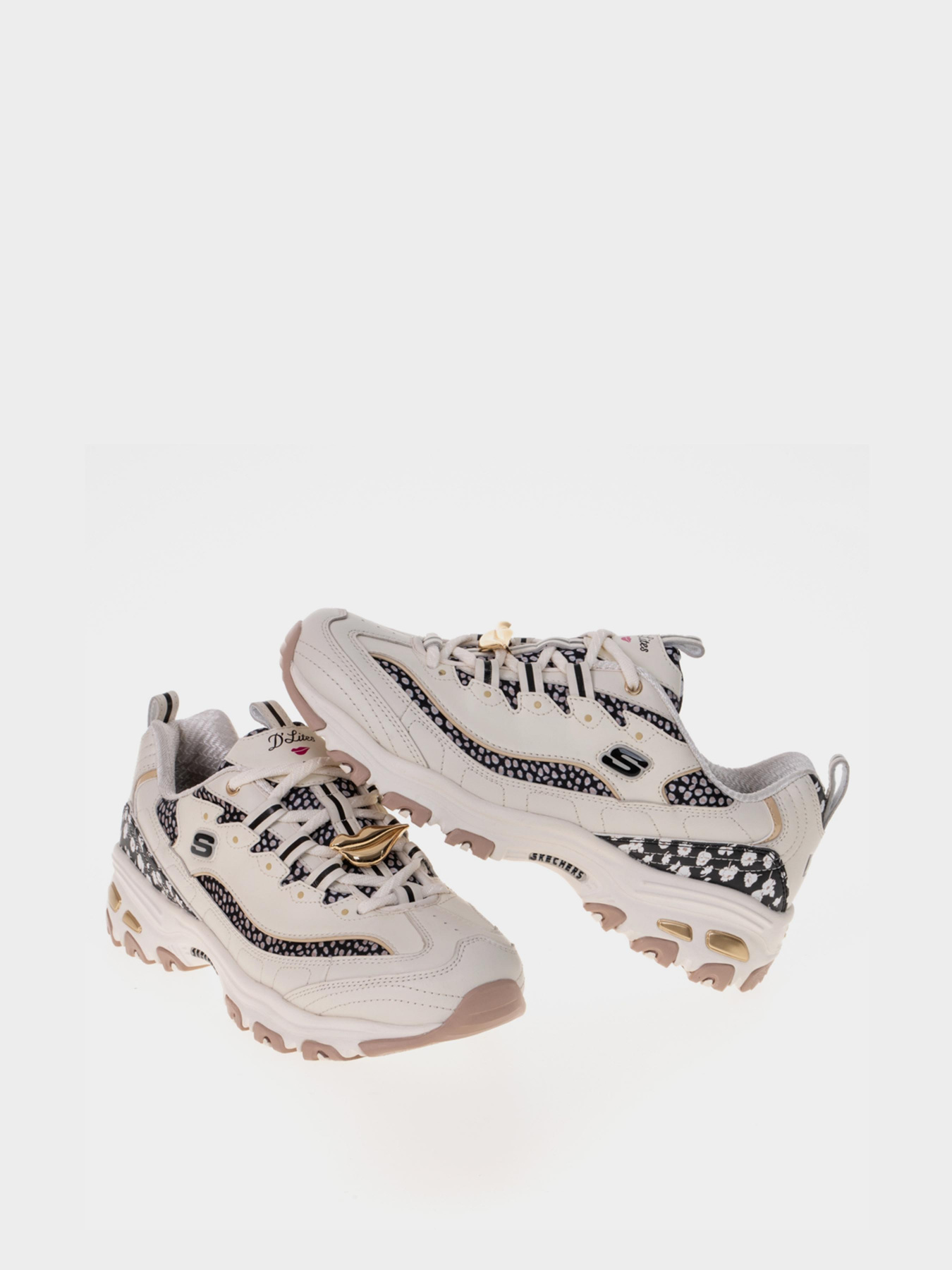 Кроссовки Skechers DVF: D'Lites - Floral Breeze модель 149678 NTBK Фото