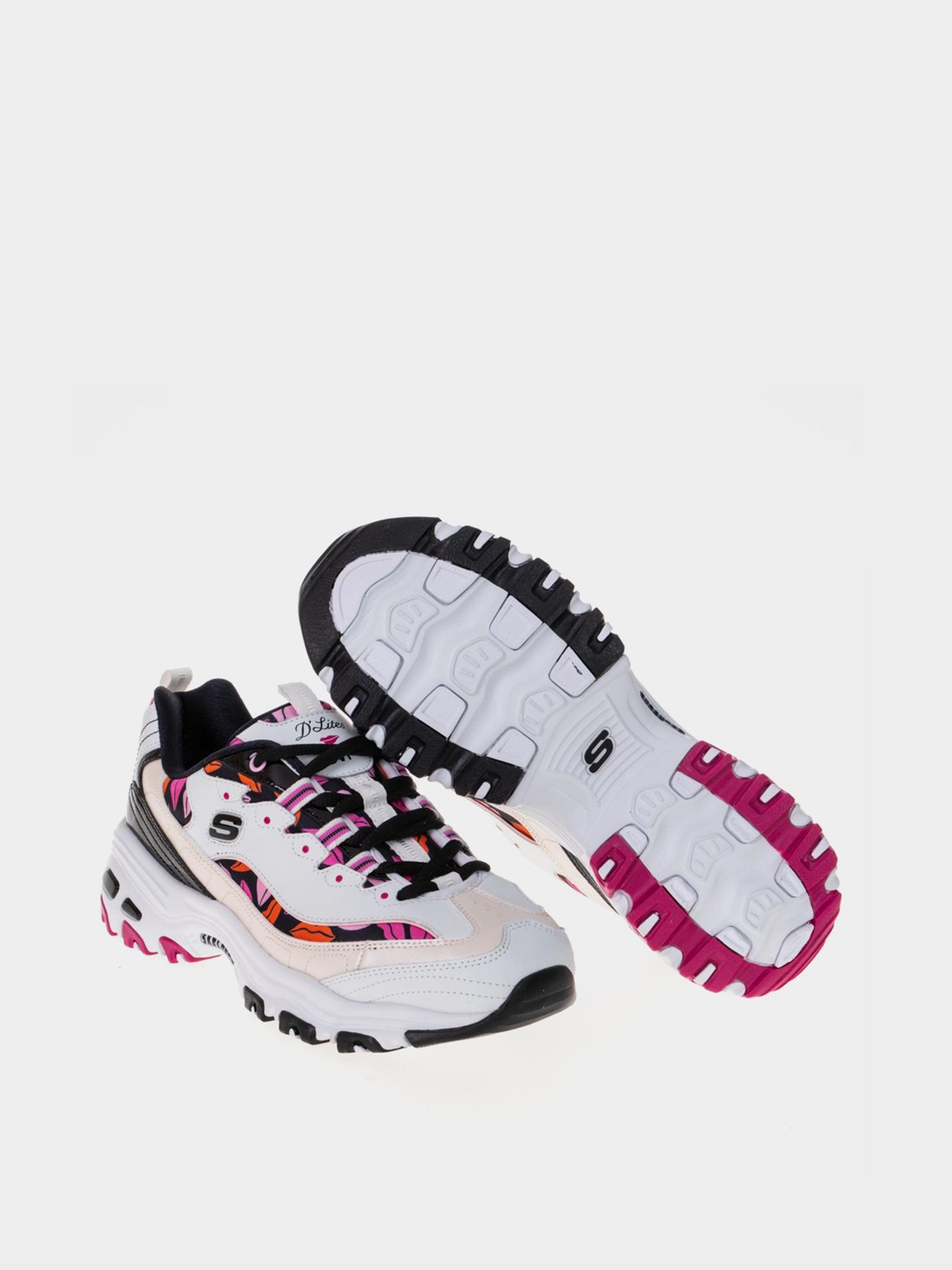 Кроссовки повседневные Skechers DVF: D'Lites - Red Slip модель 149679 WBPK Фото