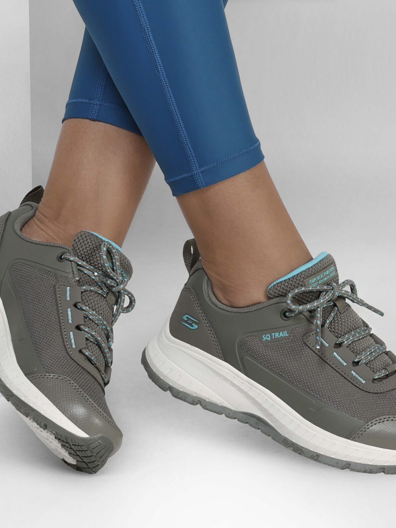 Кросівки Skechers BOBS Squad Chaos Trail – Waitup модель 117404 OLV Фото