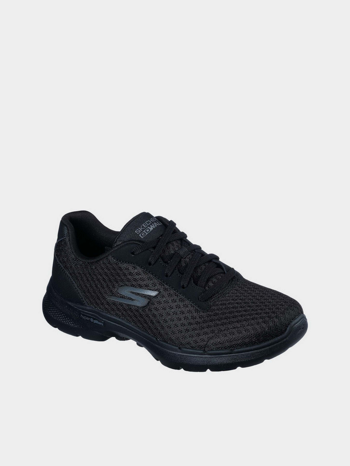 Кроссовки повседневные Skechers GO WALK 6 - Iconic Vision модель 124514 BBK Кроссовки повседневные Skechers GO WALK 6 - Iconic Vision модель 124514 BBK Фото