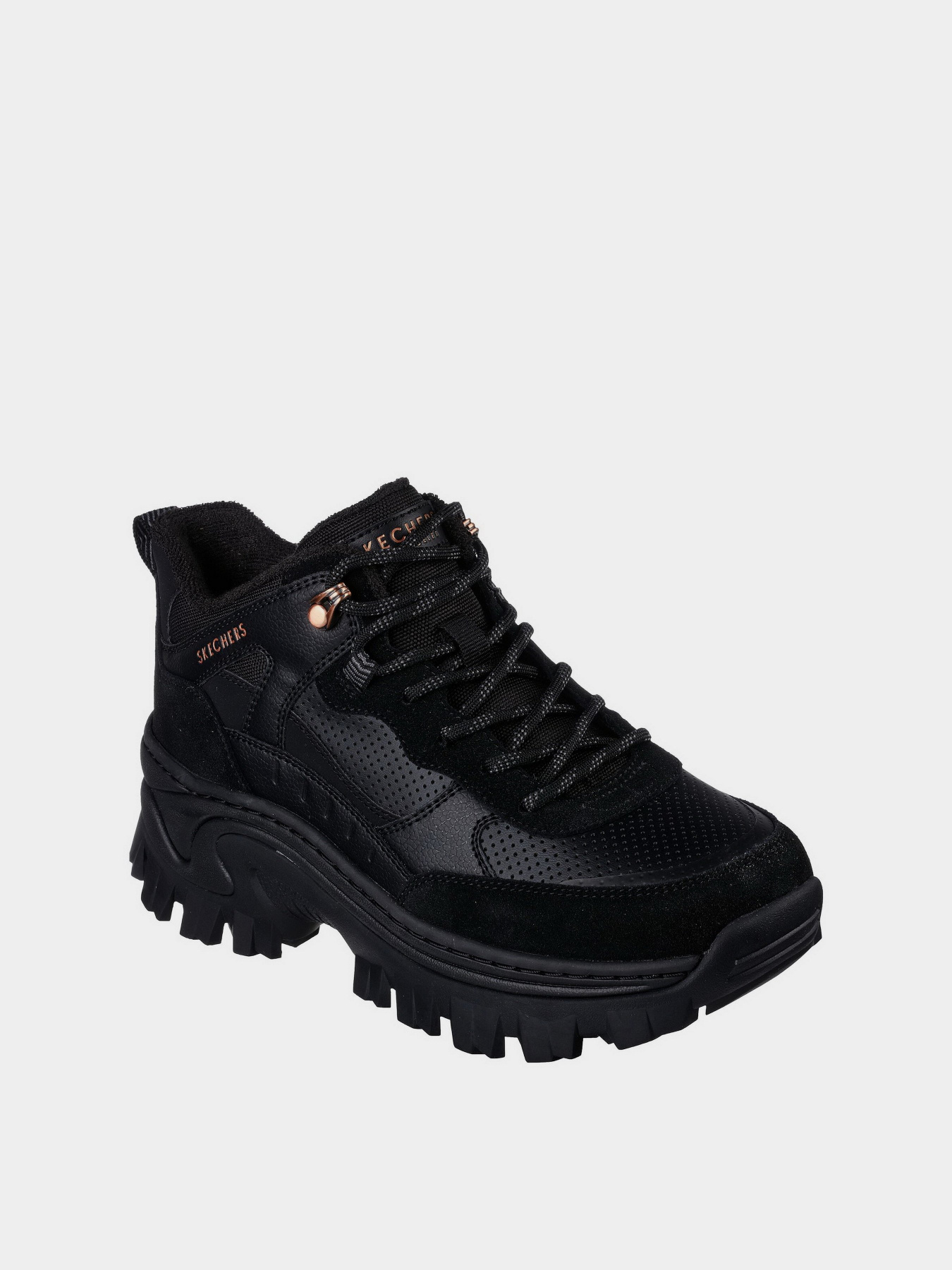 Ботинки Skechers Street Blox – Kewl модель 177240 BBK Ботинки Skechers Street Blox – Kewl модель 177240 BBK Фото