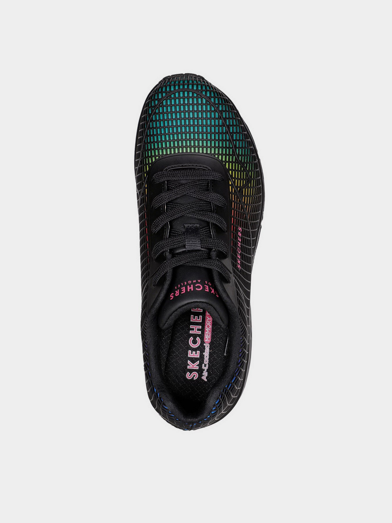 Кроссовки повседневные Skechers Street Uno – Eye Catching модель 155131 BBK Фото