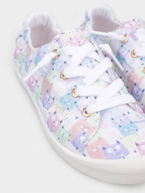 Кеды низкие Skechers BOBS Beach Bingo-Kitty модель 31974 WMLT Фото