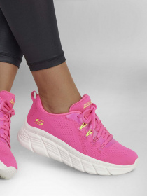 Кроссовки повседневные Skechers BOBS Sport B Flex Hi – Parallel Force модель 117383 NPNK Фото