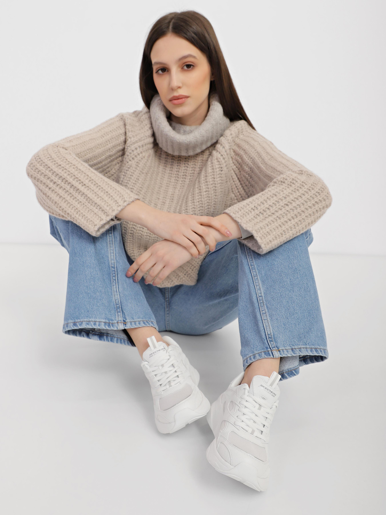 Кроссовки Skechers Bobs Bamina модель 117354 WHT Фото