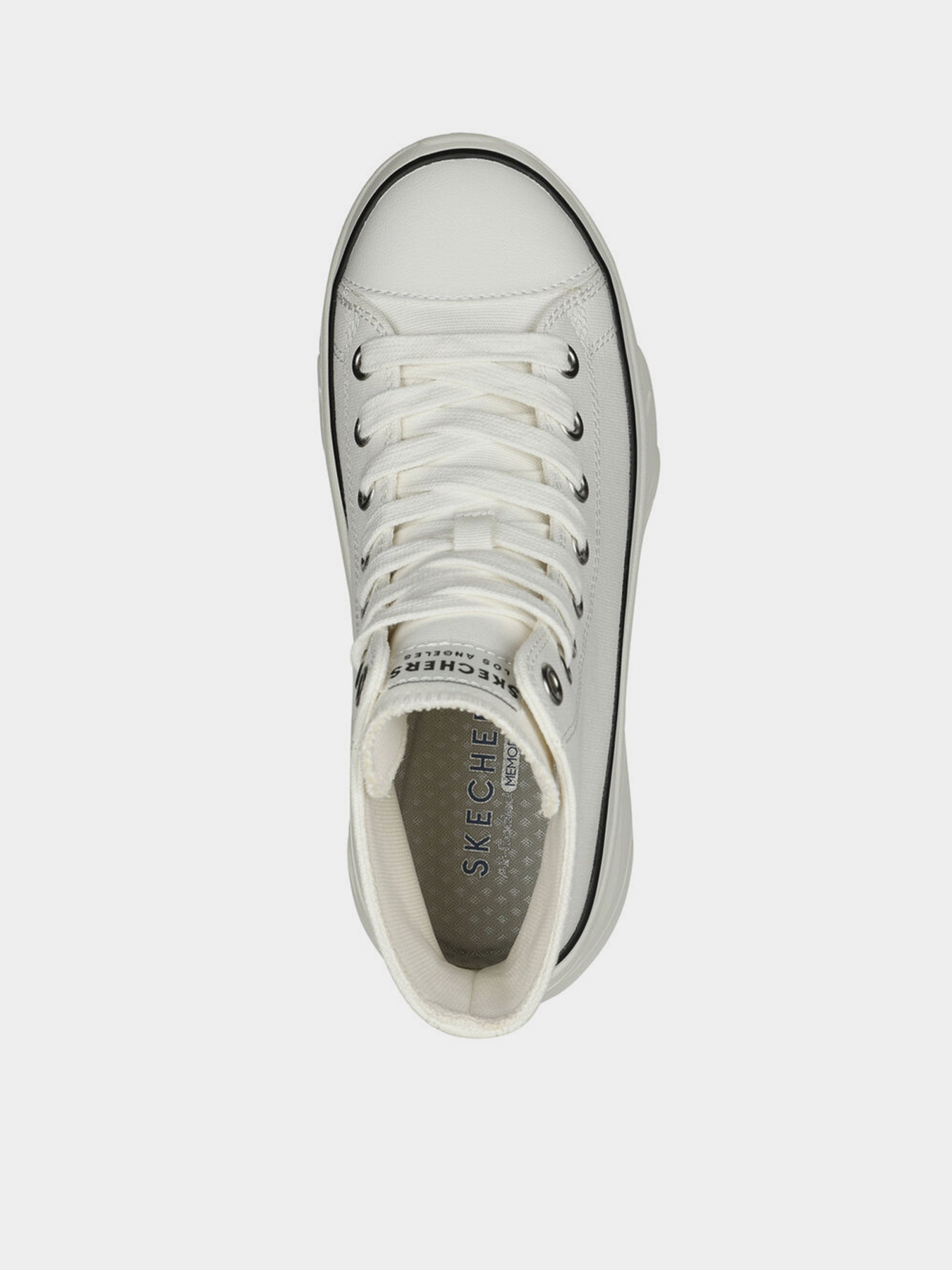 Кеды высокие Skechers  Funky Street – Groove Way модель 177430 WHT Фото