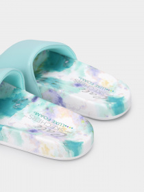 Шлепанцы Skechers Pop Ups - True Color модель 119344 AQUA Фото
