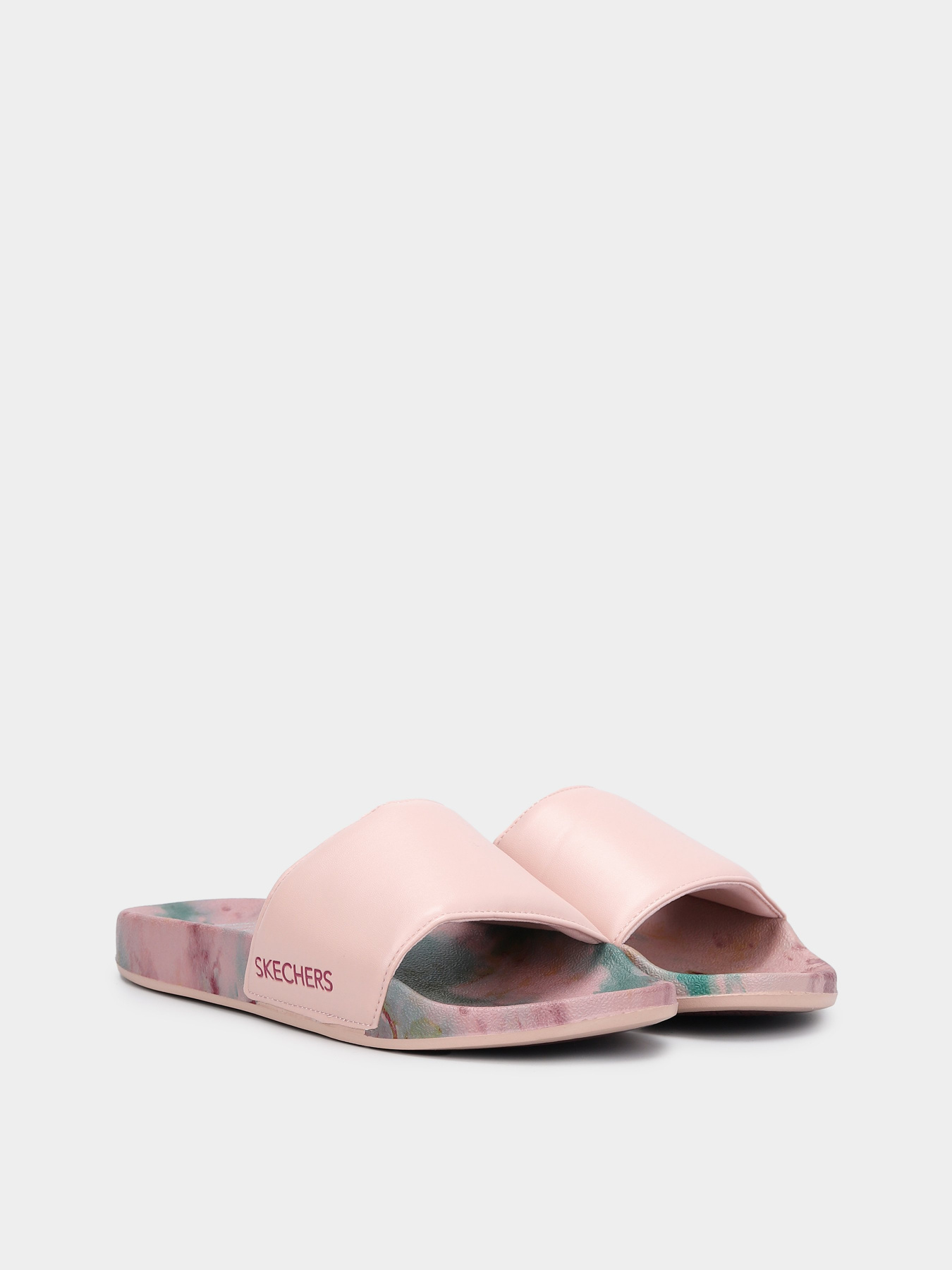 Шлепанцы Skechers Pop Ups - True Color модель 119344 ROS Фото