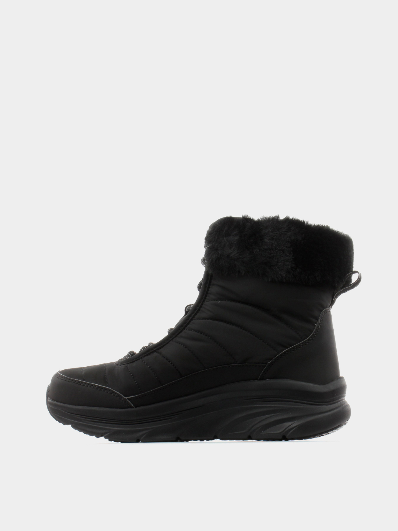 Сапоги дутики Skechers Relaxed Fit: D'Lux Walker - Winter Solstice модель 167388 BBK Фото