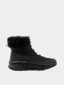 Сапоги дутики Skechers Relaxed Fit: D'Lux Walker - Winter Solstice модель 167388 BBK Фото