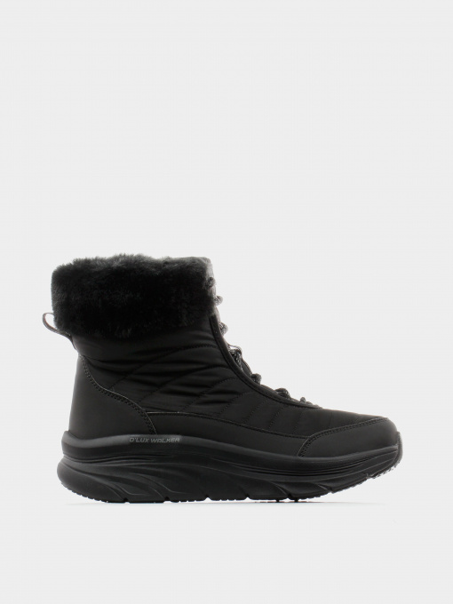 Сапоги дутики Skechers Relaxed Fit: D'Lux Walker - Winter Solstice модель 167388 BBK Фото