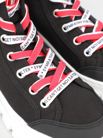 Кеды высокие Skechers Rolling Stones: Roadies Surge модель 177967 BKRD Фото