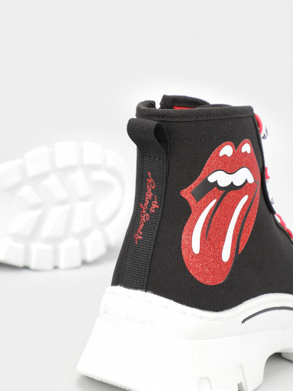 Кеди високі Skechers Rolling Stones: Roadies Surge модель 177967 BKRD — фото 5 - INTERTOP