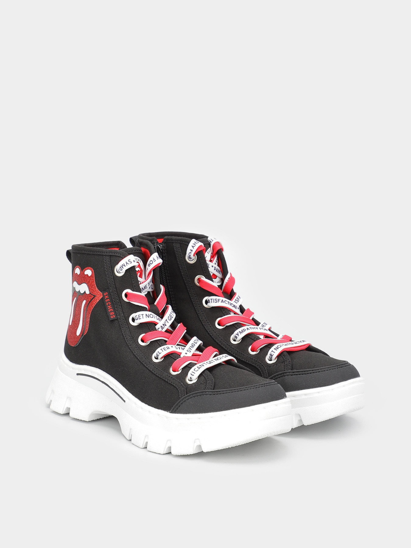 Кеди високі Skechers Rolling Stones: Roadies Surge модель 177967 BKRD Фото