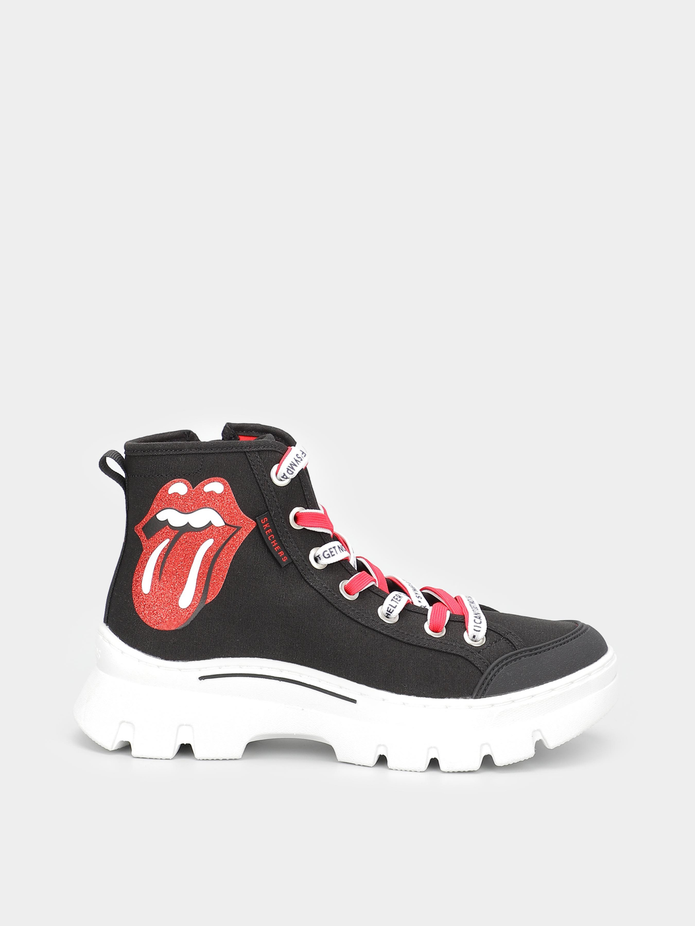 Кеди високі Skechers Rolling Stones: Roadies Surge модель 177967 BKRD Фото