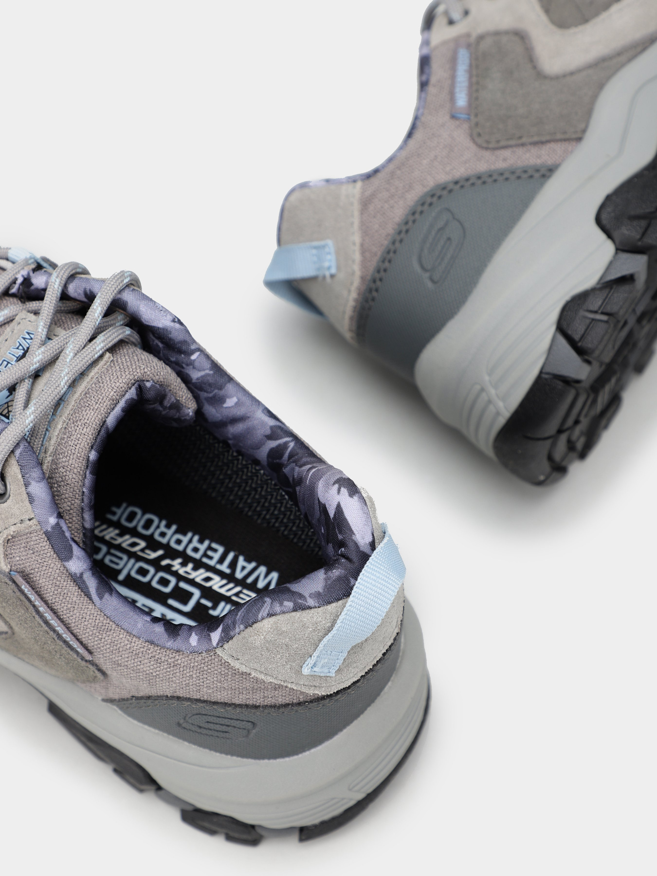 Кроссовки аутдор Skechers Selmen Aerial Glamor Hiker модель 158505 GRY Фото