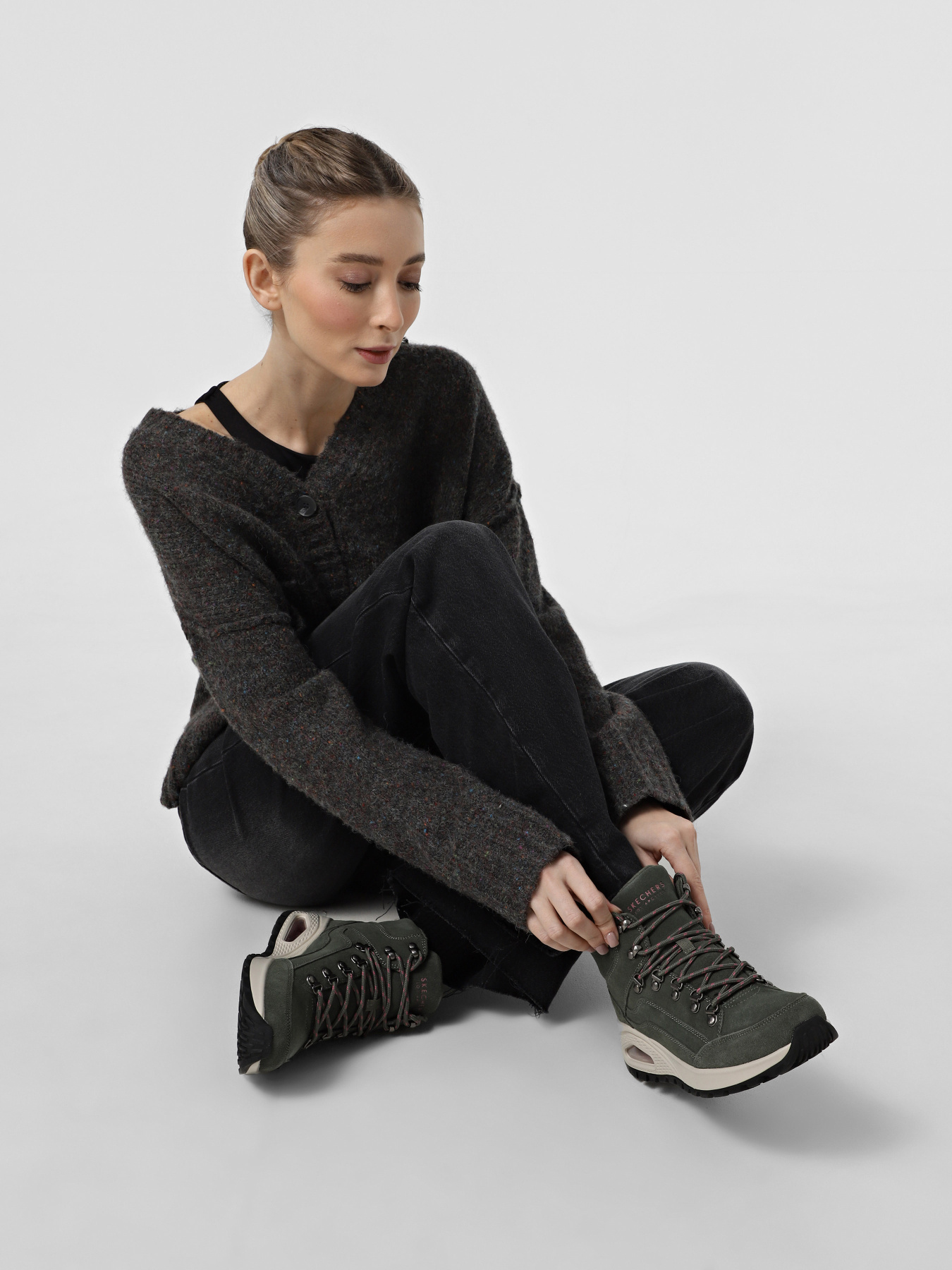 Черевики Skechers Uno Rugged модель 155220 OLV Фото