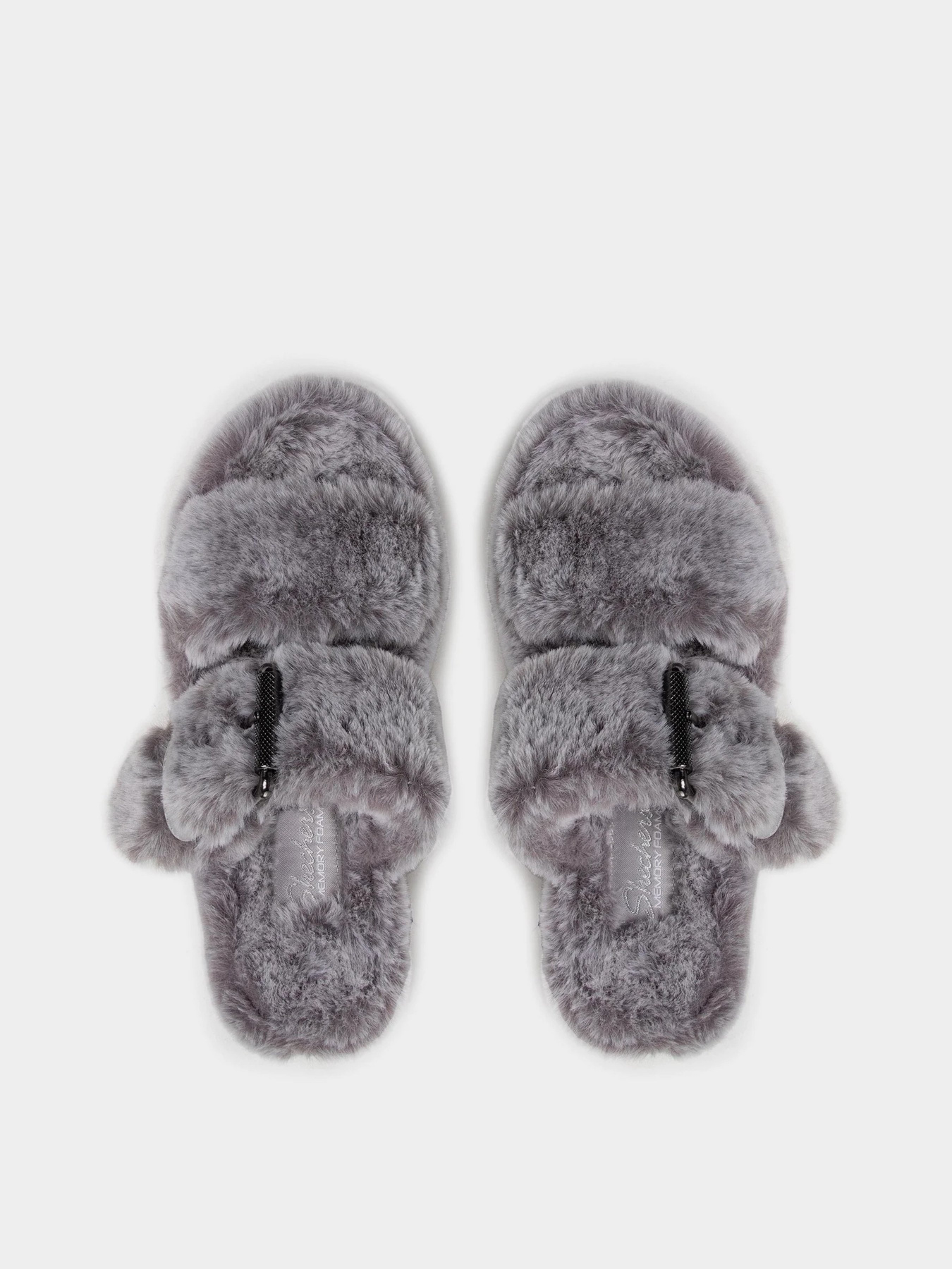 Капці Skechers Cozy Wedge модель 167238 GRY Фото