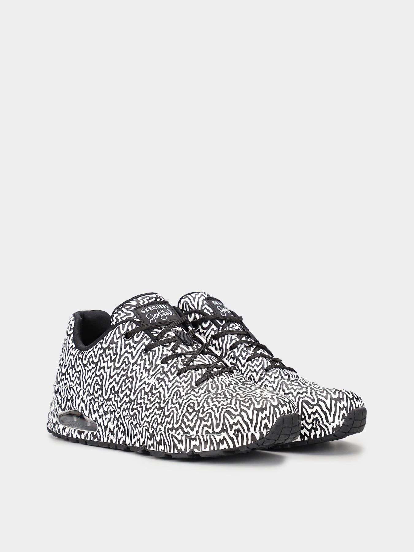 Кросівки повсякденні Skechers Uno модель 177960 BKW Фото