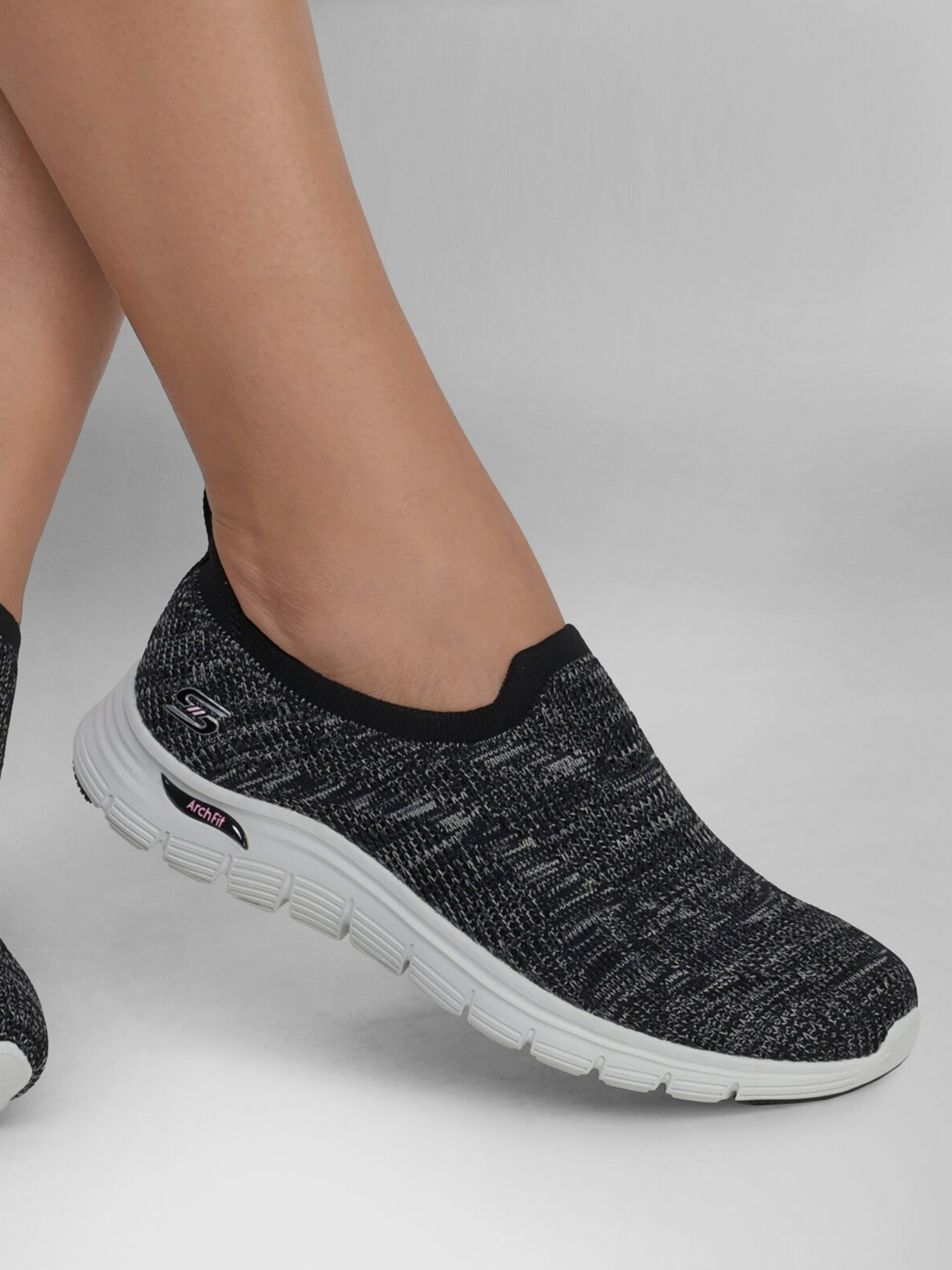 Сліпони Skechers Arch Fit Vista – Inspiration модель 104371 BKPK Фото