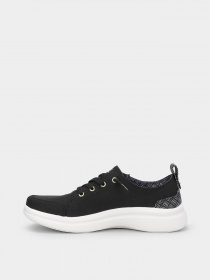 Кеды низкие Skechers BOBS Arch Fit Skipper – Snazzy Spin модель 114381 BLK Фото