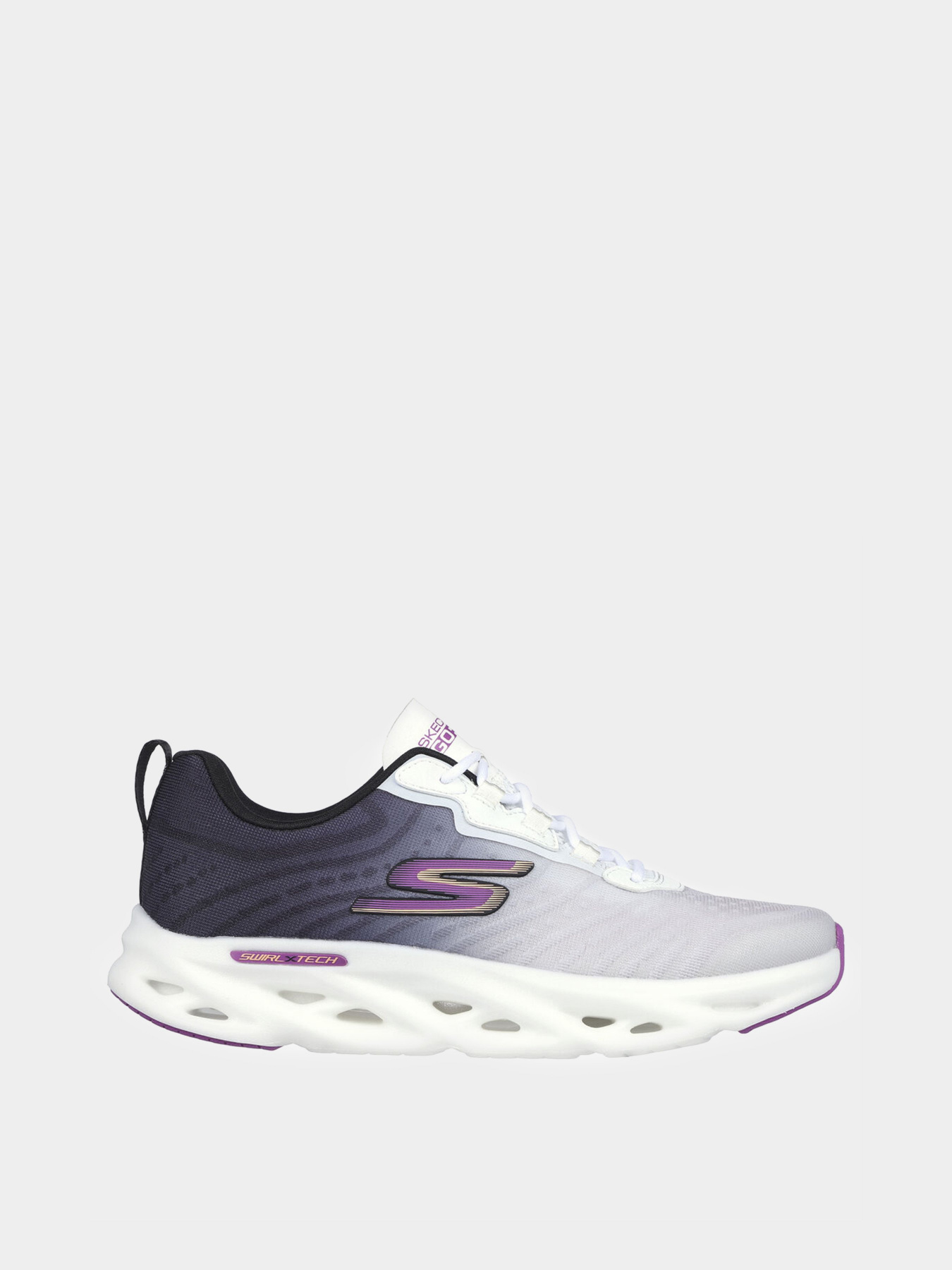 Кроссовки для бега Skechers GO Run Swirl Tech Speed модель 129497 WBK Фото
